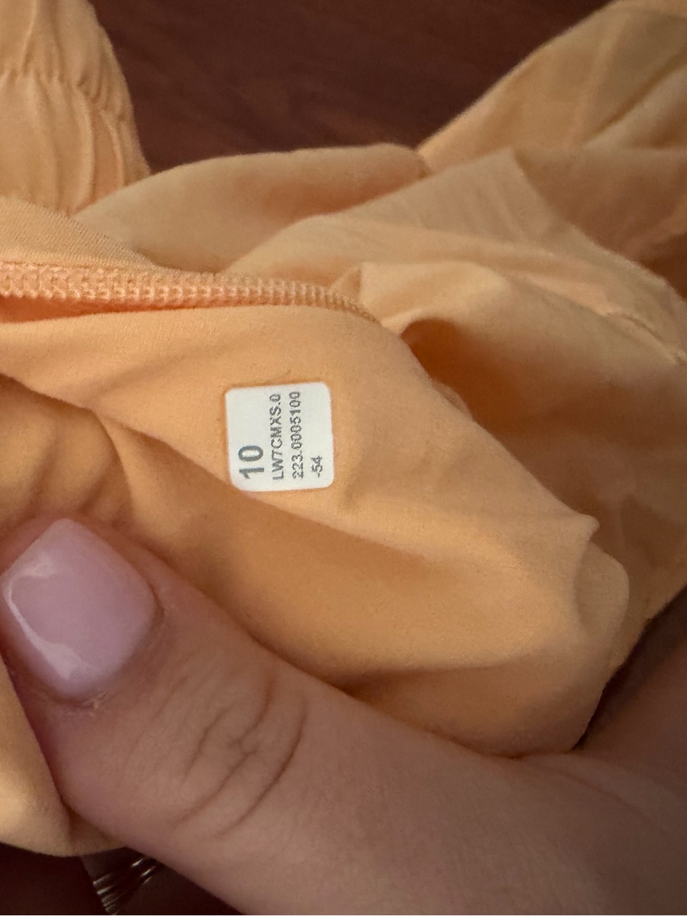 lululemon athletica Peach-Orange Athletic Shorts - Picture 3 of 3